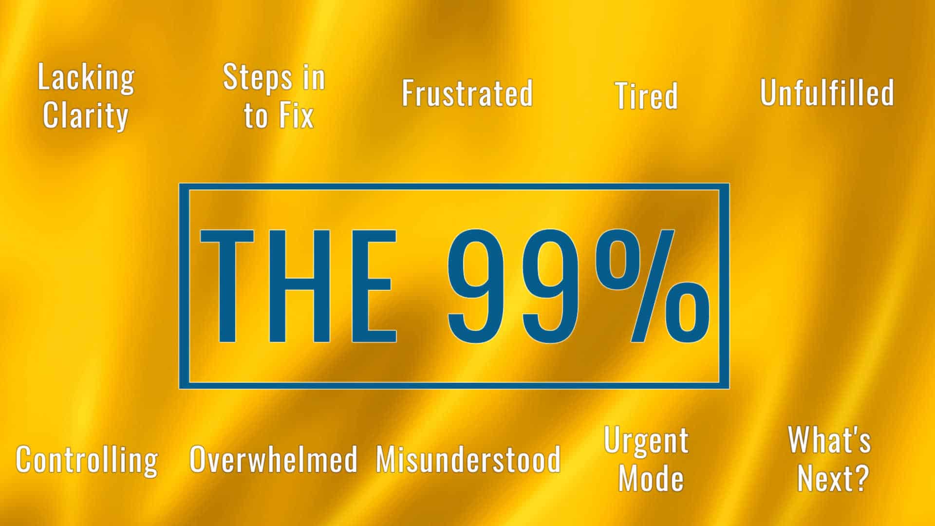 The 99%
